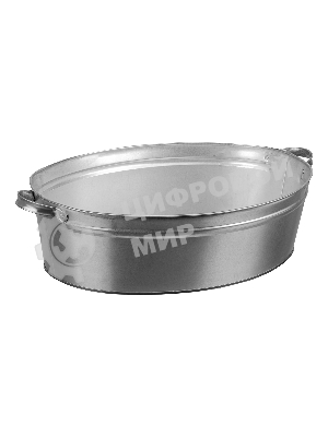 Таз оцинкованный Сибртех овальный 23 л