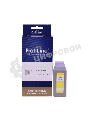 Картридж струйный ProfiLine PL-PFI-102Y для принтеров Canon IPF510/IPF605/IPF610/IPF650/IPF655/IPF710/IPF750/IPF755/IPF760/IPF765 с чернилами Yellow