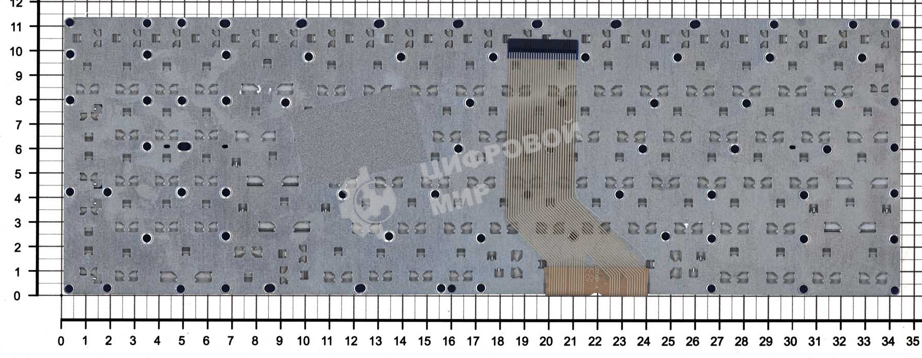 Клавиатура для ноутбука Acer Aspire E5-573/Nitro VN7-572G VN7-592G белая