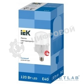 Лампа светидиодная HP IEK LLE-HP-120-230-65-E40 120Вт 230В 6500К E40