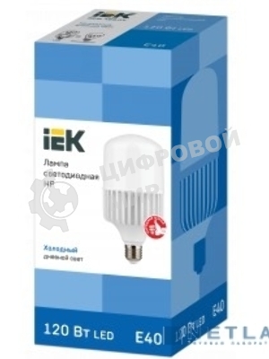 Лампа светидиодная HP IEK LLE-HP-120-230-65-E40 120Вт 230В 6500К E40