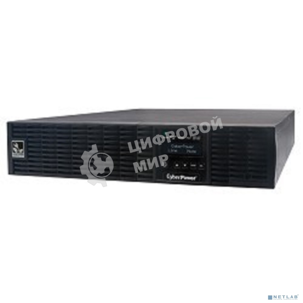 Источник бесперебойного питания Online CyberPower OL3000ERTX L2U 3000VA/2700W USB/RS-232/Dry/EPO/SNMPslot/RJ11/45/ВБМ (8 IEC С13, 1 IEC C19)