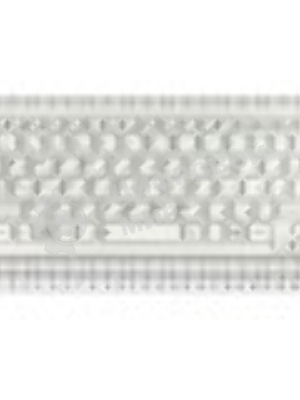 Клавиатура для ноутбука Toshiba mini NB200 NB300 NB305 серебристая