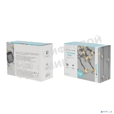 Каскад Lamper Янтарные Пчелы LED 10 м с выносной солнечной панелью 2 м и аккумулятором, IP65, теплое белое свечение