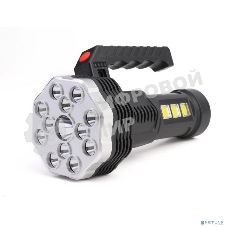 Фонарь Ultraflash LED51537 (фонарь акк 4В, черный, 16LED, 3 Вт, 4 реж, Micro USB, бокс)