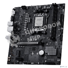 Материнская плата MSI PRO B840M-B, AM5, AMD B840, 2xDDR5, 4xSATA, 2xM.2, 1xPCIe 4.0 x16, 1xPCIe 3.0 x1, 1xHDMI, 1xVGA, 1x2.5Gb LAN, 4xUSB-A 5Gbps, 2xUSB-A 2.0, 3x3.5 мм, 7.1, mATX