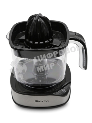 Соковыжималка Blackton Bt J1113 черный/стальной, цитрусовая, 40 Вт, 1200 мл, механическое