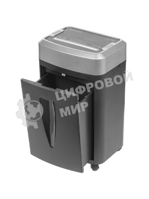Шредер Office Kit S190 (2х2) черный (секр.P-7) фрагменты 7лист. 20лтр.