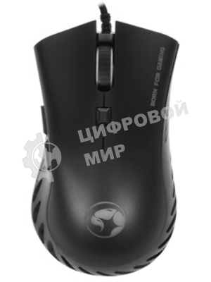 Мышь MARVO G950 Black USB Мышь игровая проводная оптическая, 4000dpi, Сенсор Avago A3050, 7 кнопок, RGB подсветка, Программируемые кнопки, Сменные боковины, USB, Кабель 1,8 м