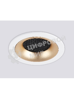 Светильник встраиваемый Ambrella light TN102723 WH/GD белый/золото GU5.3 92*92*23