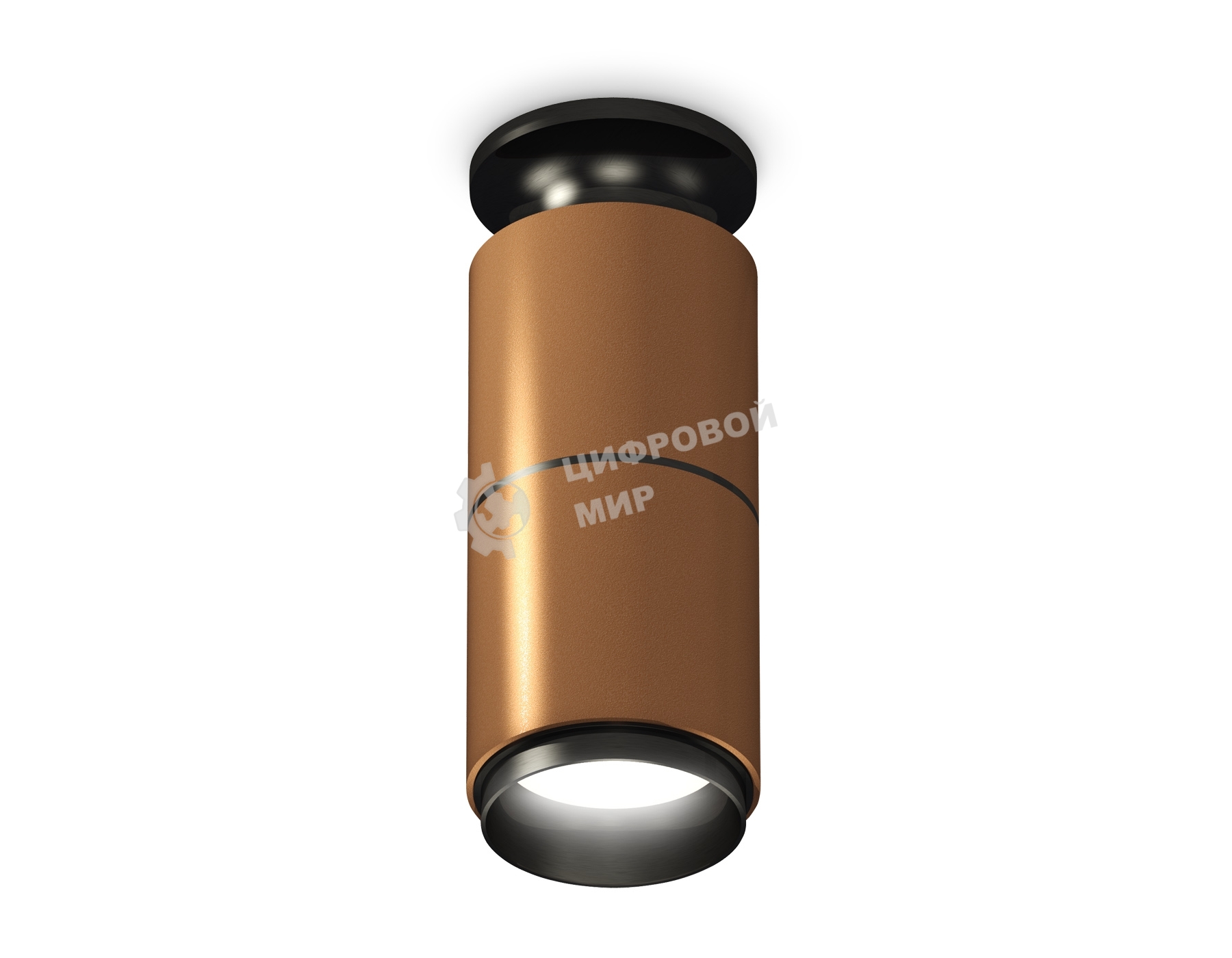 Светильник Ambrella Light XS6304170 SCF/PBK кофе песок/черный полированный MR16 GU5.3 (N6902, C6304, A2061, N6121)
