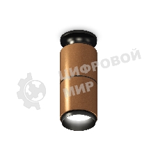 Светильник Ambrella Light XS6304170 SCF/PBK кофе песок/черный полированный MR16 GU5.3 (N6902, C6304, A2061, N6121)