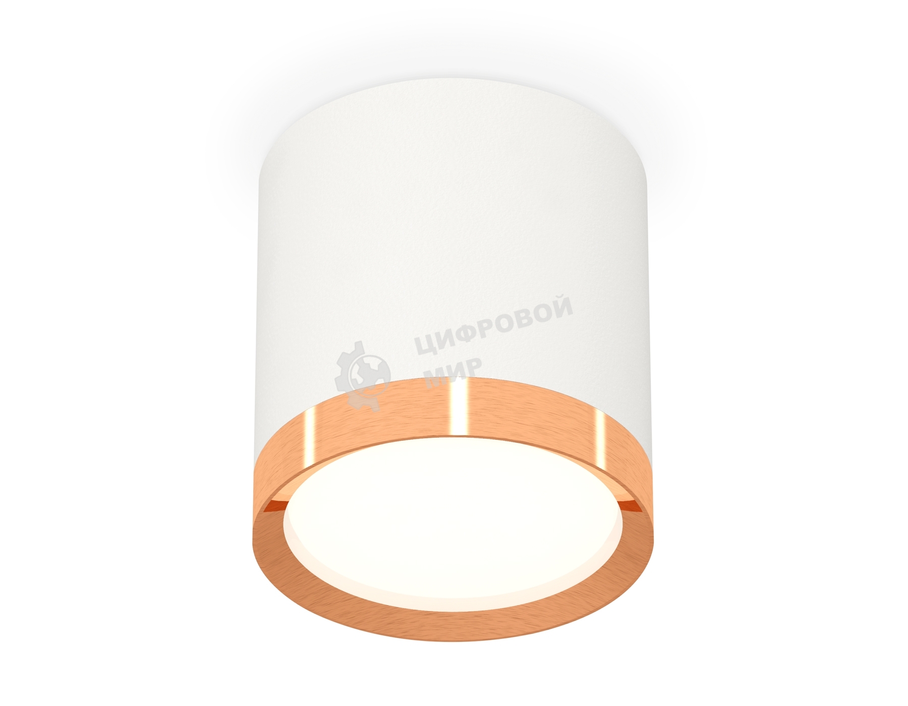 Светильник Ambrella Light XS8141005 SWH/PPG белый песок/золото розовое полированное GX53 (C8141, N8126)