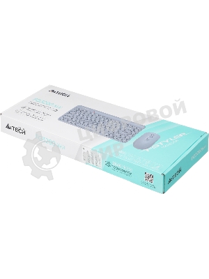 Комплект клавиатура+мышь A4Tech FStyler FG3200 Air2 беспроводной, USB, 2000 DPI, синий