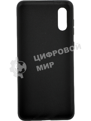Чехол (клип-кейс) BoraSCO Silicone Case для Samsung Galaxy A02 черный