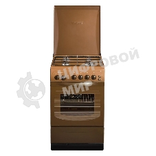 Плита газовая Gefest ПГ 3200-05 К19 коричневый, конфорок 4 шт, духовка 44 л, 50 см x 85 см x 57 см