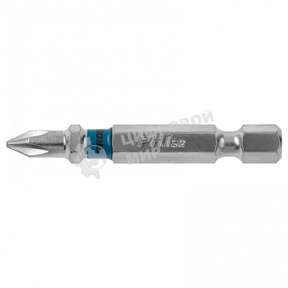 Набор бит Gross 11334 ph1х50 сталь s2 10 шт.