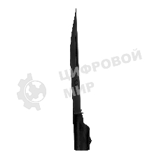 Лопата Сибртех штыковая с ребрами жесткости рельсовая сталь без черенка