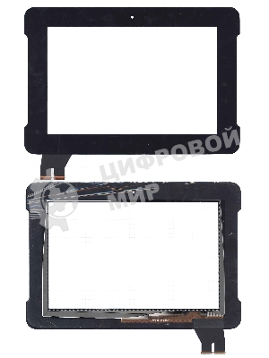 Сенсорное стекло (тачскрин) для Asus PadFone S (PF500KL) Station, черное