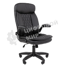 Кресло руководителя Chairman 533 Россия экокожа черный