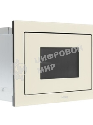 Встраиваемая микроволновая печь Korting KMI 825 TGB бежевый, 25 л, 900 Вт, переключатели - сенсор
