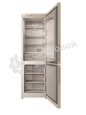 Холодильник Indesit ITR 4180 E бежевый двухкамерный 220/78л морозилка снизу