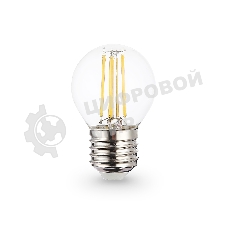 Лампа светодиодная 451123 Filament LED G45 11W E27 2700K 220-240V