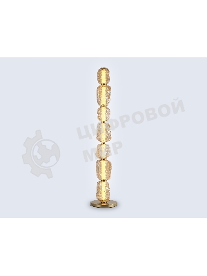 Светильник Ambrella light LH30112 SB/TI бронза/янтарь 35W 3000K D260*1325