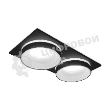 Светильник Ambrella light TN319/2 SBK черный песок GU5.3 182*92*40