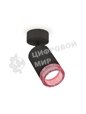 Светильник Ambrella Light XM6313003 SBK/PI черный песок/розовый MR16 GU5.3 (A2210, C6313, N6152)