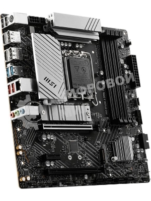 Материнская плата MSI PRO B760M-A DDR4 II, LGA1700, Intel B760, 4xDDR4, 4xSATA, 2xM.2, 1xPCIe 4.0 x16, DisplayPort, HDMI, 1x2.5Gb LAN, 3x3.5 мм, 7.1, microATX