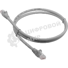 Патч-корд Lanmaster LAN-PC45/U6-10-GY UTP RJ-45 вил.-вилка RJ-45 кат.6 10м серый LSZH (уп.:1шт)