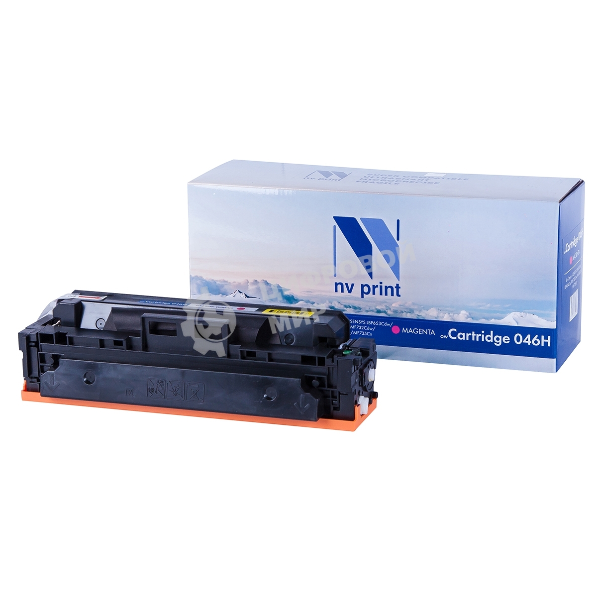 Картридж лазерный NVPrint совместимый NV-046H Magenta для Canon i-SENSYS LBP653Cdw/LBP654Cx/MF732Cdw/MF734Cdw/MF735Cx (5000k)