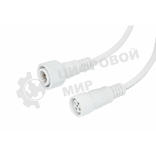 Соединительный кабель Rexant (5pin) герметичный (IP67) 5х0.5мм² белый