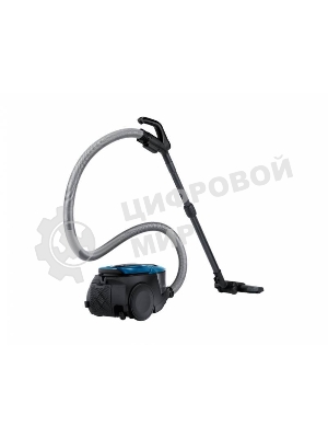 Пылесос Samsung VC18M31A0HU/EV голубой/черный, 380/1800 Вт, уборка сухая, пылесборник контейнер 2 л