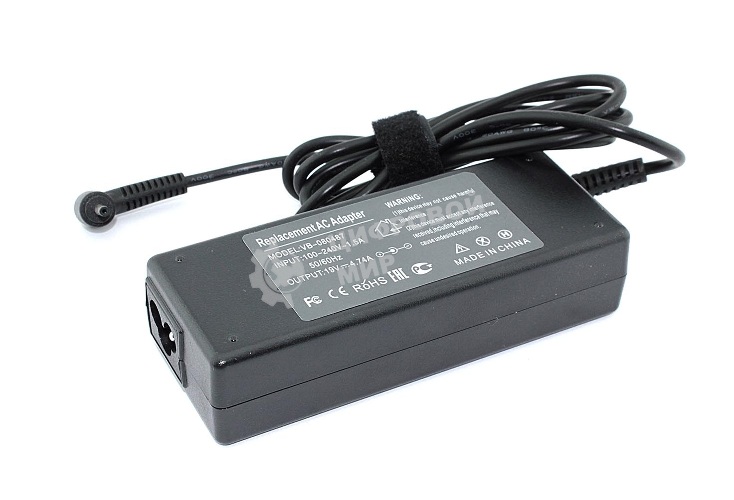 Блок питания (сетевой адаптер) для ноутбуков Acer 19V 4,74A 90W 3.0x1.1мм OEM