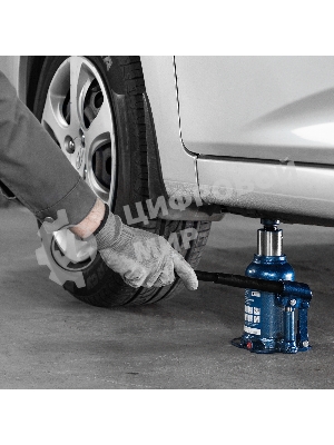 Домкрат гидравлический бутылочный телескопический Stels 6 т, подъем 180-410 мм