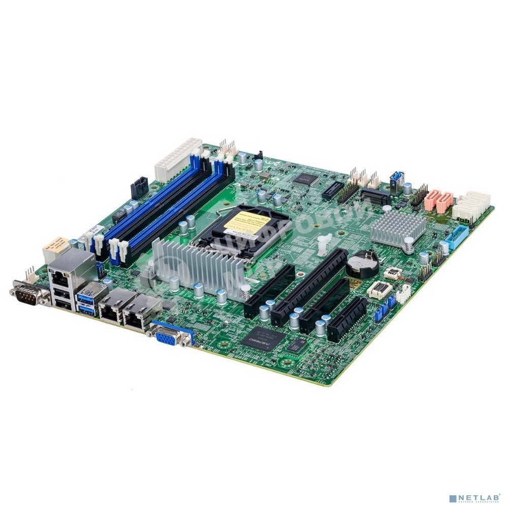 Материнская плата Supermicro MBD-X12STL-F-B, LGA1200, Intel C252, 4xDDR4, 6xSATA, 1xM.2 (PCIe 3.0 x4), 1xPCIe 4.0 x16, 2xPCIe 4.0 x8, 1xPCIe 4.0 x4, 2xLAN, mATX