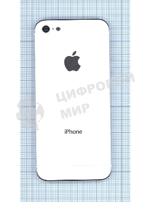 Задняя крышка для iPhone 5 белый