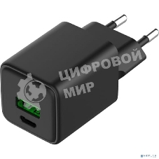 Сетевое зарядное устройство Rexant с двумя портами USB-A и Type-C, 30Вт GaN