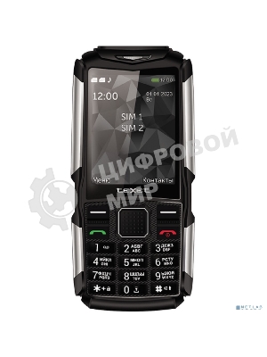 Мобильный телефон teXet TM-D314 черный