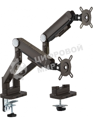 Кронштейн для мониторов Ultramounts UM733BR черный/коричневый 17