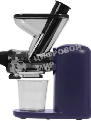 Соковыжималка Blackton Bt J2111 синий, шнековая горизонтальная, 100 Вт, 280 мл, электронное, реверс