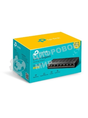Коммутатор TP-Link LS1008G (L2) 8x1Гбит/с неуправляемый