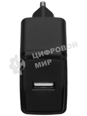 Сетевое зарядное устройство Cablexpert MP3A-PC-55, 10.5Вт, 2.1А, 1хUSB, черный, пакет
