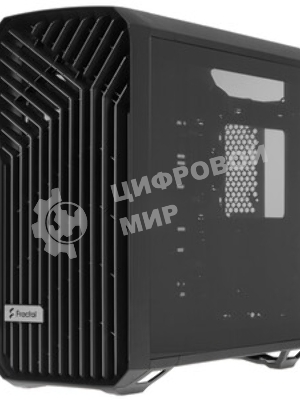Компьютерный корпус Fractal Design Torrent Black TG Light Tint/E-ATX, TG, 2x3.5, 4x2.5, 7xPCI, 1xUSB-C, 2xUSB3.0/2x180mm, 3x140mm fans inc./FD-C-TOR1A-01