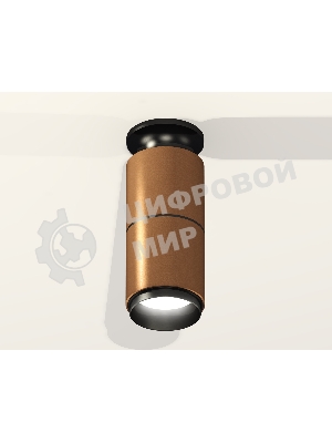 Светильник Ambrella Light XS6304170 SCF/PBK кофе песок/черный полированный MR16 GU5.3 (N6902, C6304, A2061, N6121)