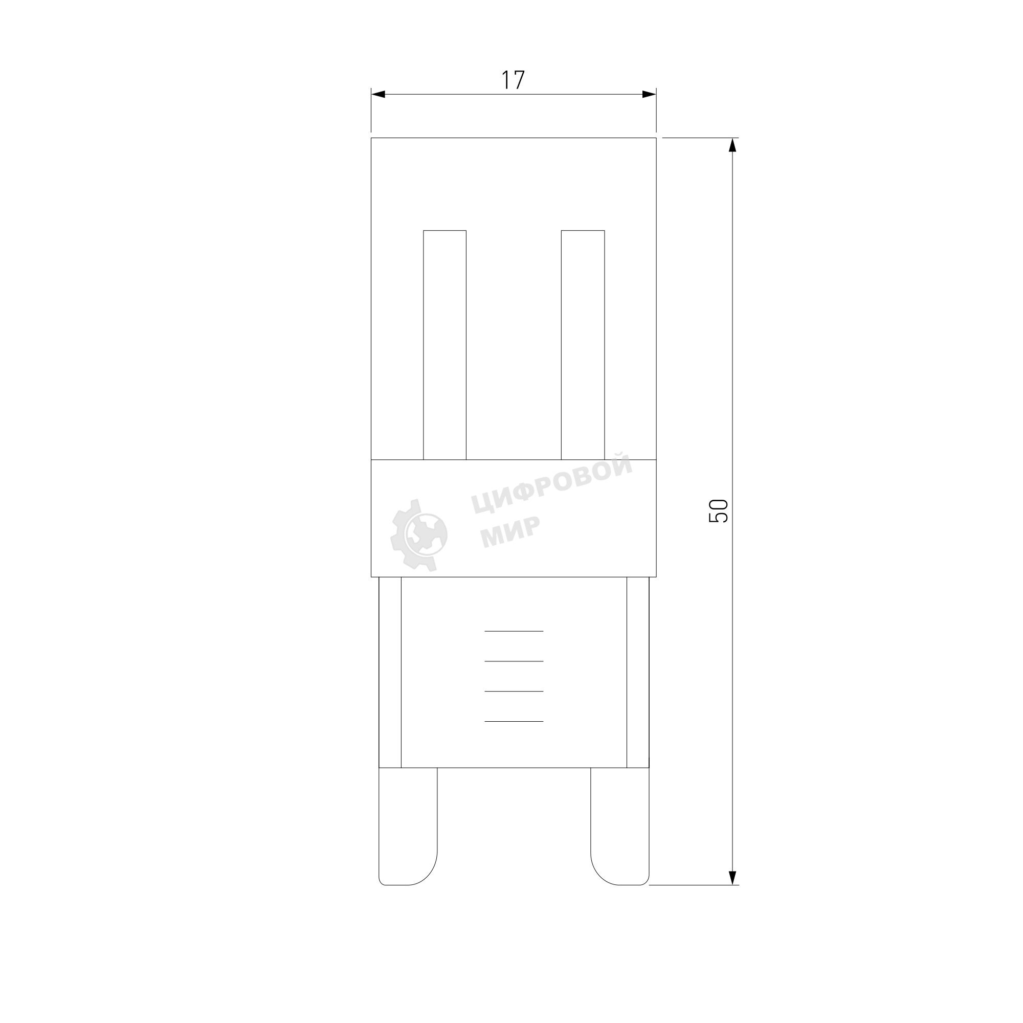 BLG910 / Светодиодная лампа G9 LED 7W 220V 6500K, арт. A055356