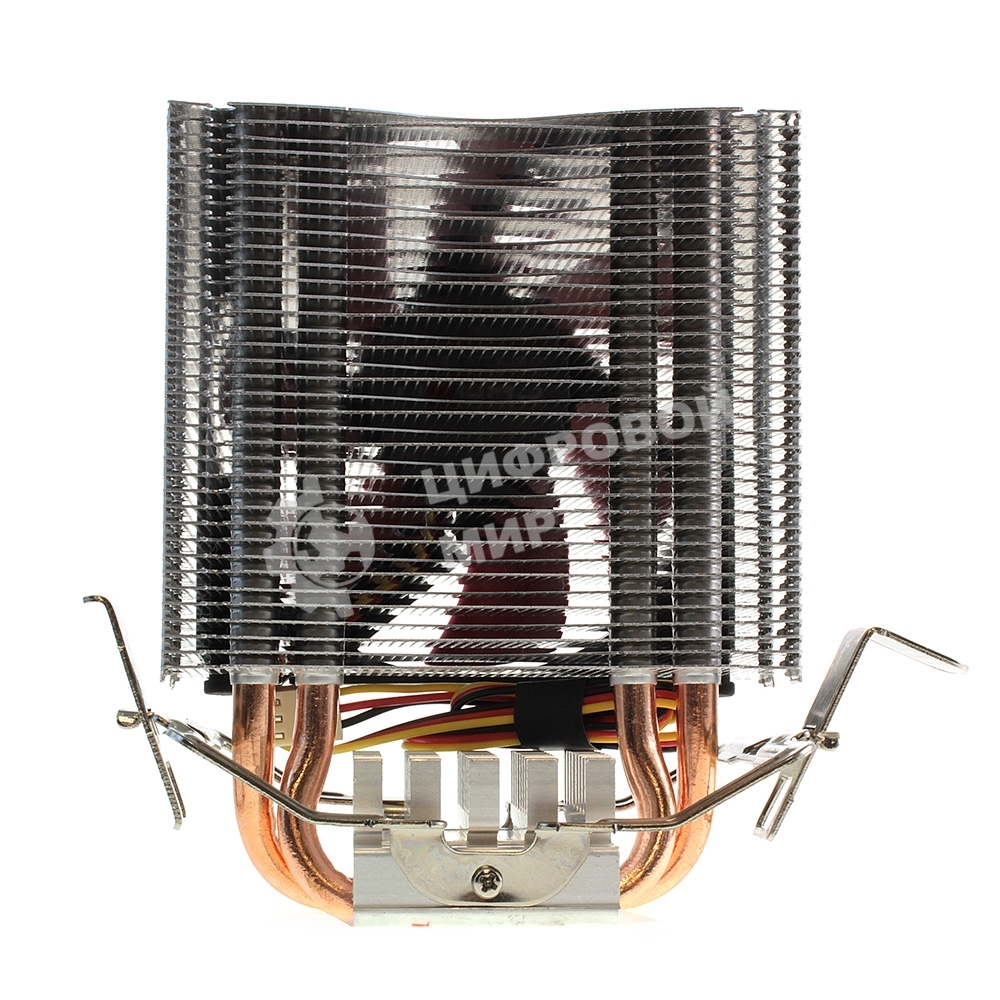 вентилятор CROWN Кулер для процессора CM-92 (Для Intel и AMD, TDP до 95 Ватт, 2шт. медных теплопроводных трубок, Гидродинамическии подшипник, Размер: 117*79*113 мм)