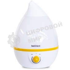 Увлажнитель воздуха Neoclima NHL-200L белый Обсл.площадь 20кв.м. Антибактериальное покрытие, Расход воды 250 гр/час, Объем 2л